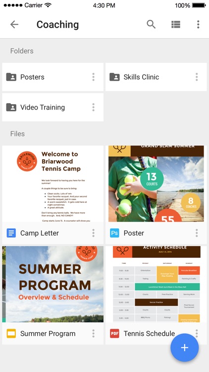 Google Drive - Online backup & cloud storage space