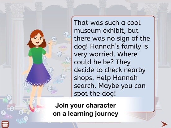 Spanish for Kids: a Learning Story Adventure iPad screenshot 4 - Education app