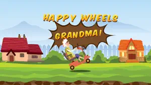 Happy Wheels Grandma! screenshot #1 for iPhone