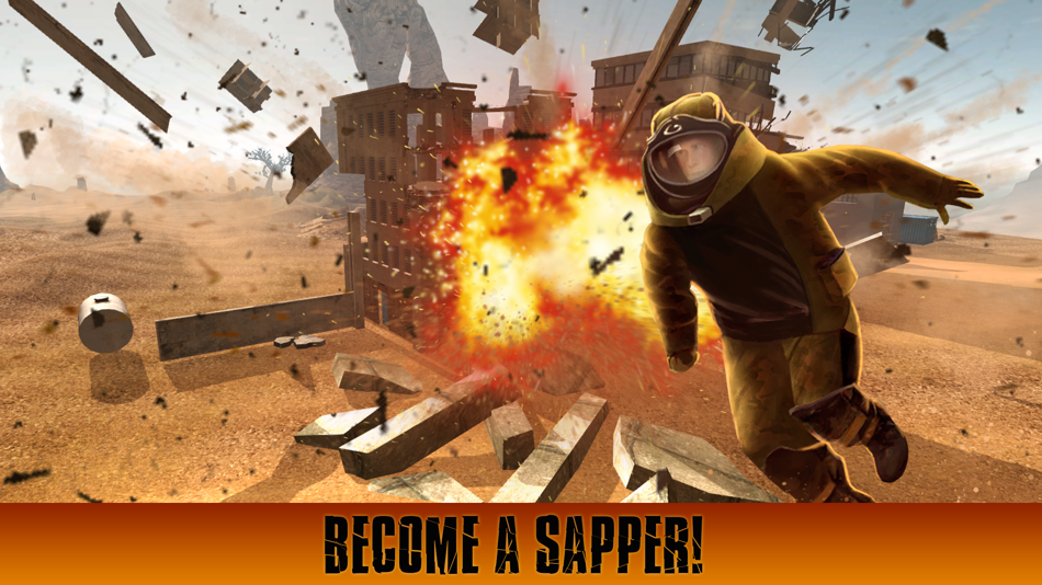 #1. Bomb Explosion Simulator 3D (iOS) By: Tayga Games OOO