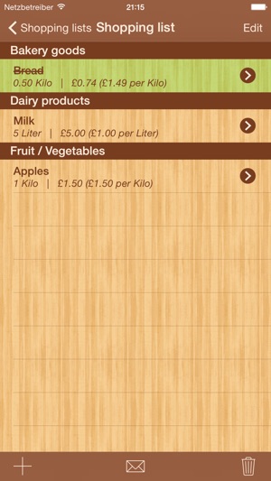 ShoppingList Lite Edition(圖1)-速報App