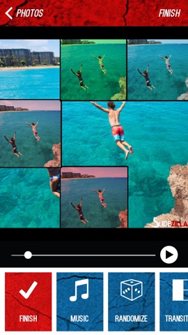 Slidezilla - make videos with awesome transitions and filters (was Mega Slideshow)のおすすめ画像1