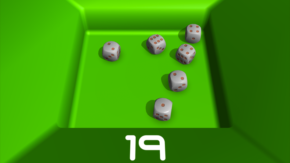 #4. Dice 3D - physics engine powered dice for the next game night (iOS) 由: Frank Meyer
