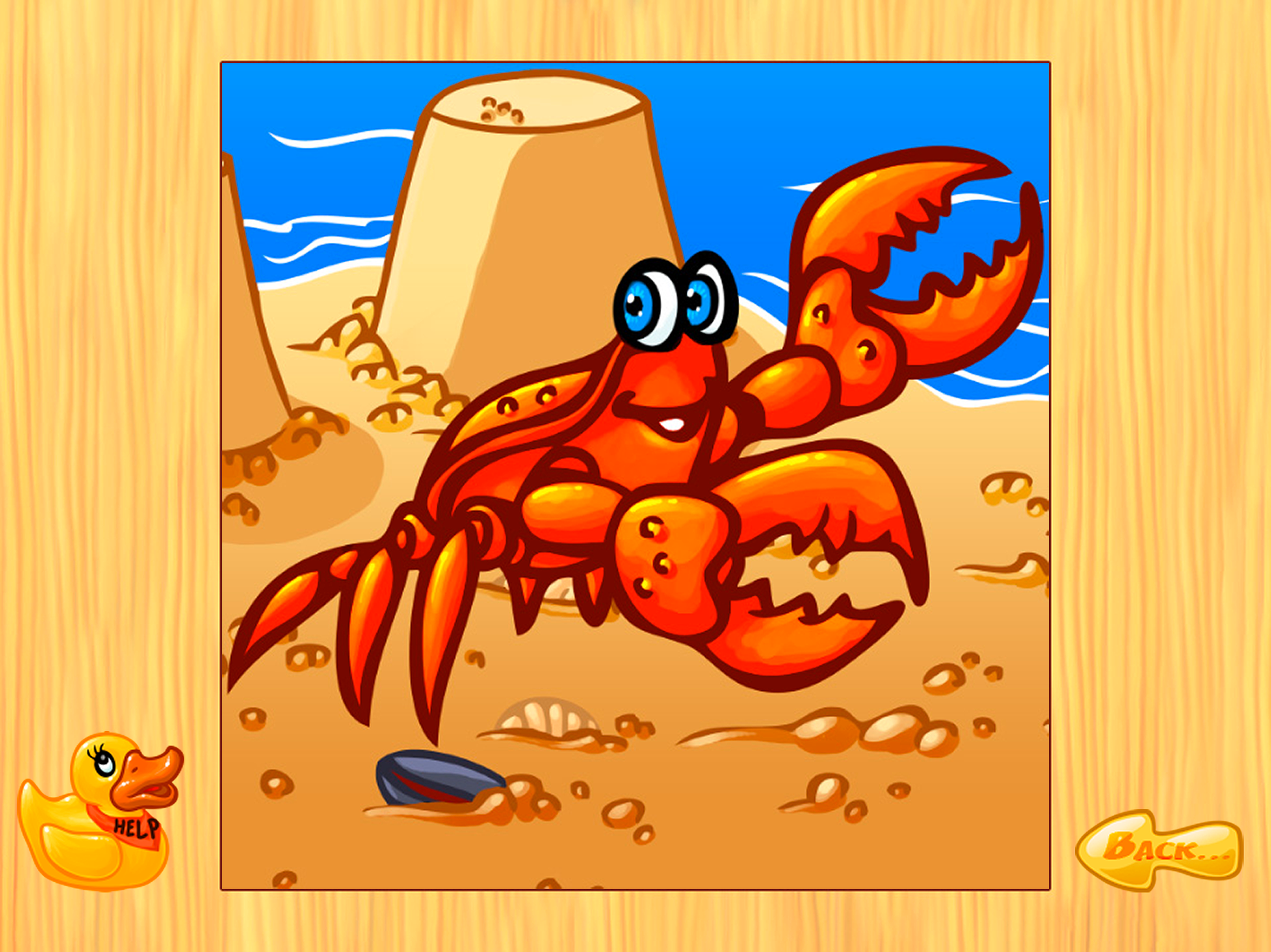 Ocean Animals Puzzle – Funny baby first block sea animal puzzles for kids and toddlers including pets coloring book screenshot 8