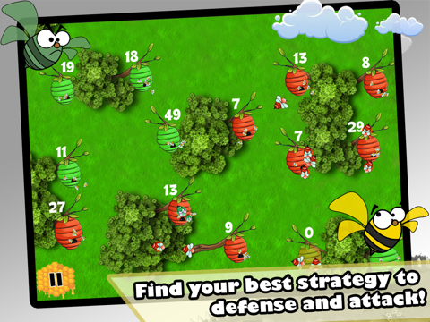 Screenshot #4 pour Bee Swarms War - Race The Flows