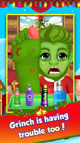 Christmas Foot Spa Doctor - little santa baby salon kids games for boys & girls!のおすすめ画像3