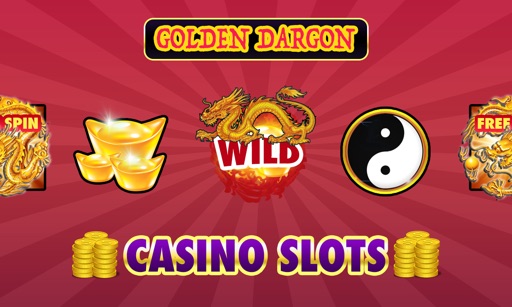 Casino Slots - Golden Dragon Treasure box Icon