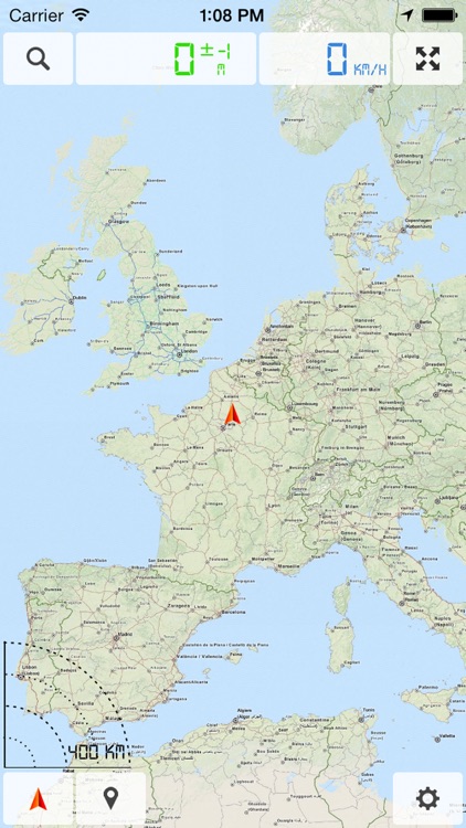 Western Europe, European Union (EU) - Offline Map & GPS Navigator