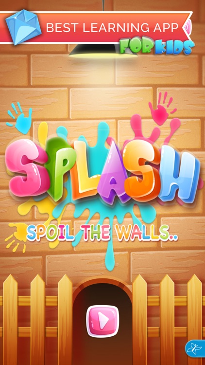 Splash Color Book - Educational Coloring Game for Kids & Toddlers screenshot-0