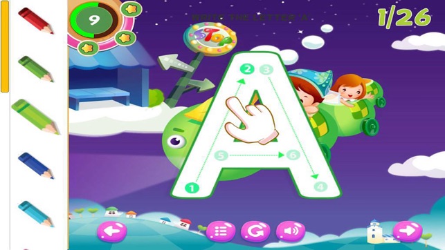 Alphabet Learning Letter Handwriting ABC
