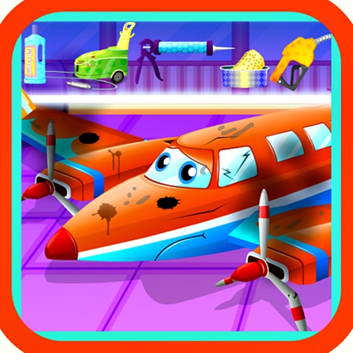 Plane Mechanic Simulator And Wash Icon