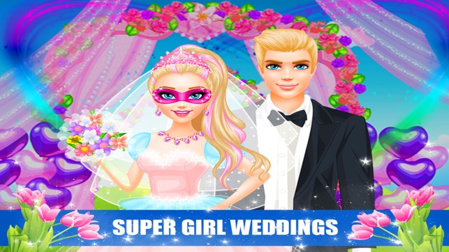 Supergirl Wedding - Makeup, Dress Up, Spa Salon Games(圖5)-速報App