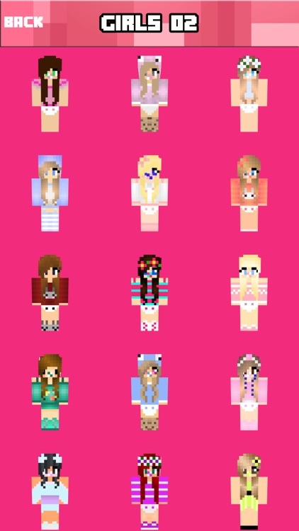 GIRL SKINS FREE - Best Girls Skin For Minecraft PE screenshot-3