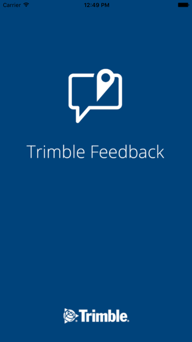 Screenshot #1 pour Trimble Feedback
