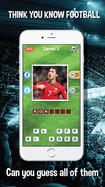 Guess who's the football players quiz app - Top footballer stars trivia game for real soccer fan