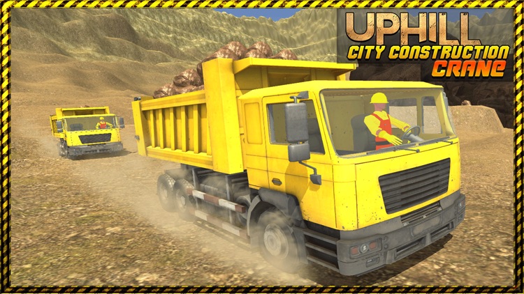 Hill Climb Construction Crane 3D Dumper & Forklift