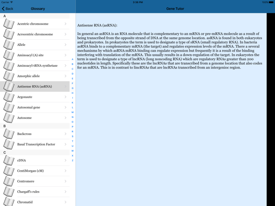 Screenshot #6 pour Gene Tutor