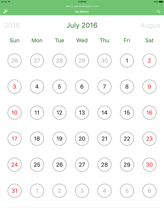 Screenshot #4 pour EZDiary - My Diary