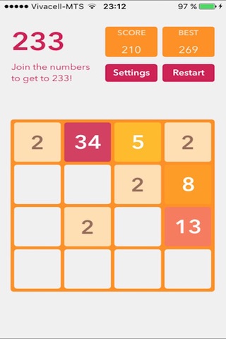 2048 Plus (Fibonacci, themes, sizes) screenshot 4