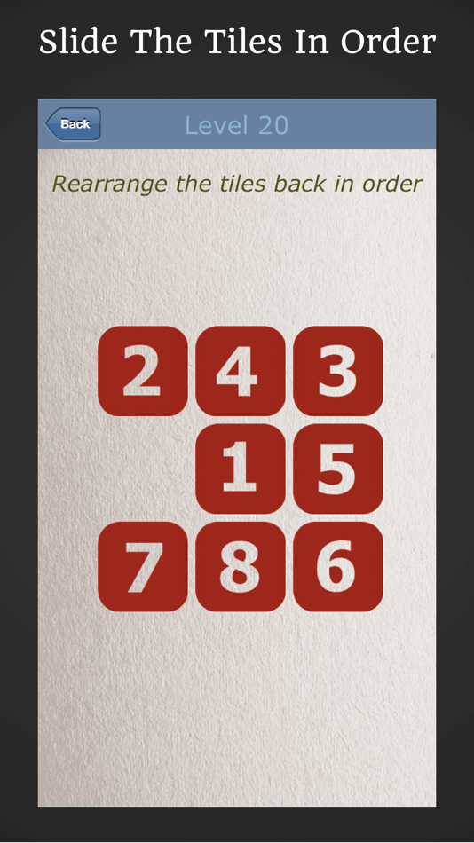 #1. Number Tile: The Slide Puzzle (iOS) 由: Matthew Raftery