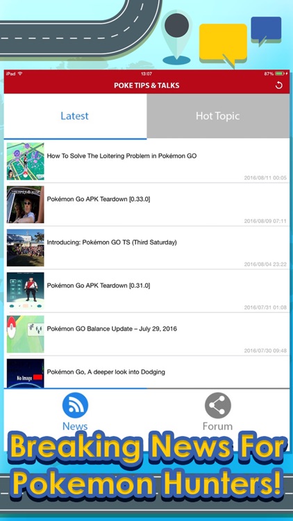 Tips & Talks for Pokemon Go