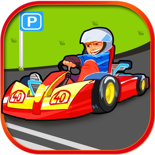 Grand Prix Racing Go Kart Parking Simulator Icon