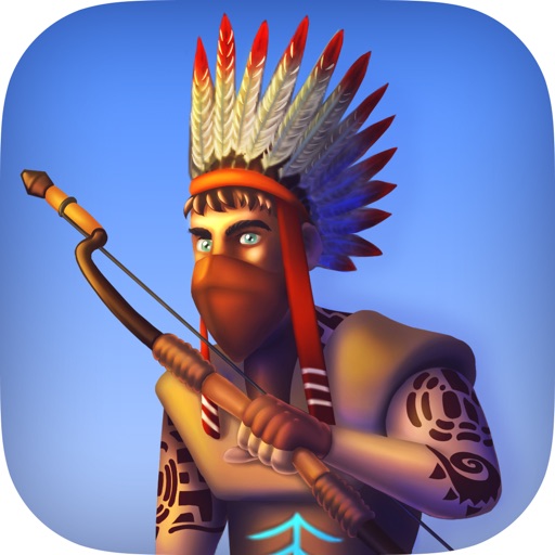 Western Train Chase 3D - Indian Assault iOS App