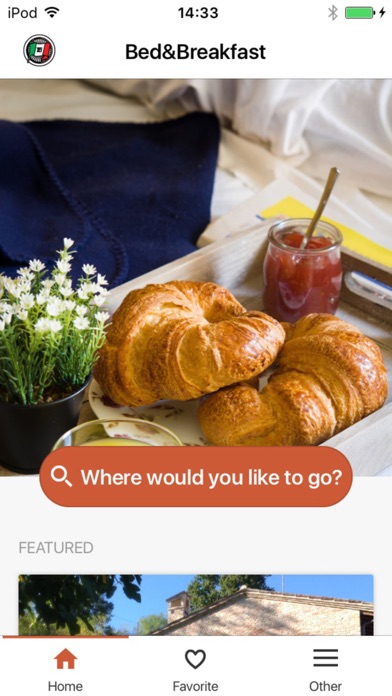 Italy – Bed and Breakfast Screenshot