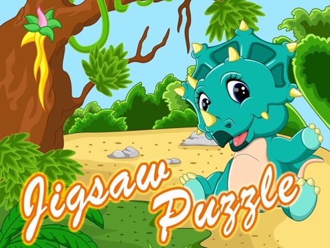 無料恐竜パズル ジグソー パズル ゲーム - 恐竜パズル子供幼児および幼児の学習ゲームのおすすめ画像1