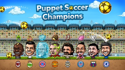 Screenshot #3 pour Puppet Soccer Champions - Le championnat des marionnettes qui ont la grosse tête
