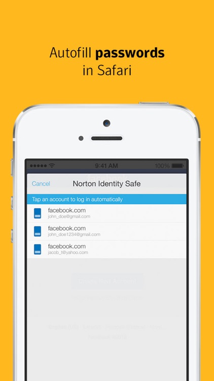 Norton Identity Safe screenshot-4