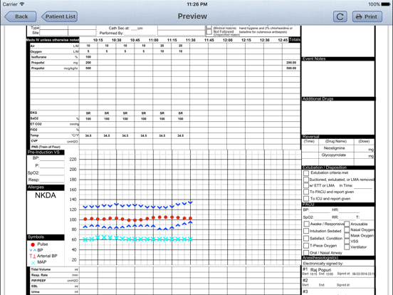 Screenshot #6 pour iPro Anesthesia