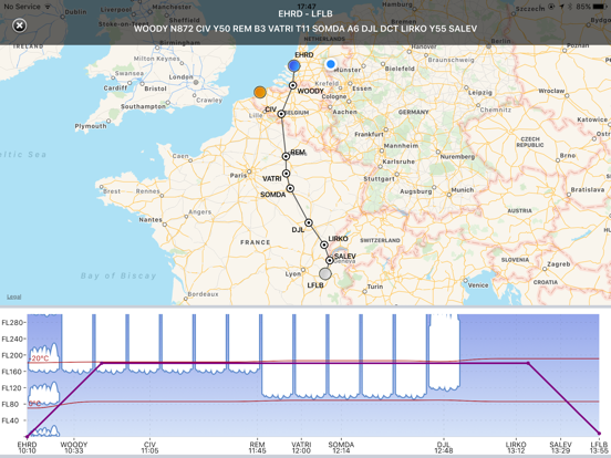 AeroPlus Flightplan – VFR/IFR iPad app afbeelding 3