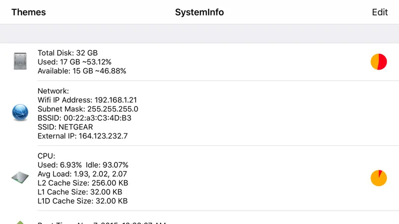 System Information screenshot 5 of 5