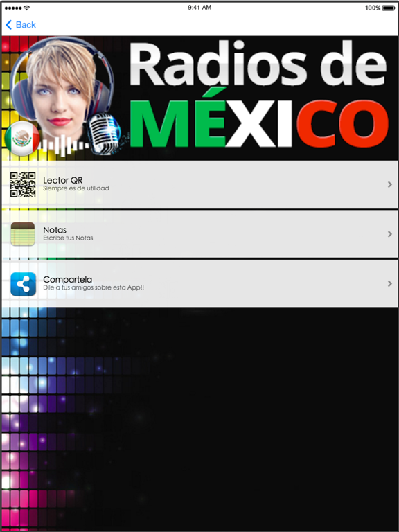 Screenshot #6 pour Radios de Mexico