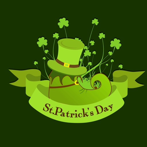 New St Patricks Day Stickers & Greetings Maker icon