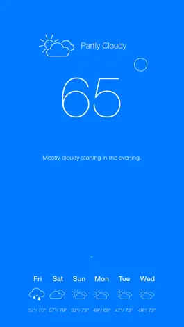 Game screenshot Sky Blue - Local Weather Warnings and Notifications mod apk