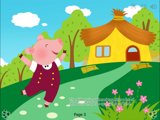 Screenshot #4 pour Three Little Pigs - iBigToy