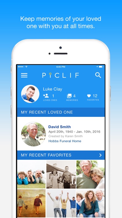 PICLIF - Bringing Together Memories for Funerals