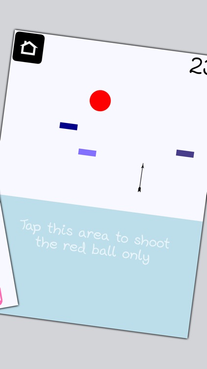 Shot the Red Ball - The free and simple super casual hand eye coordination game