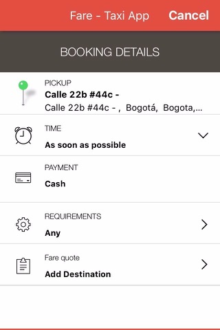 Fare - Taxi App screenshot 4