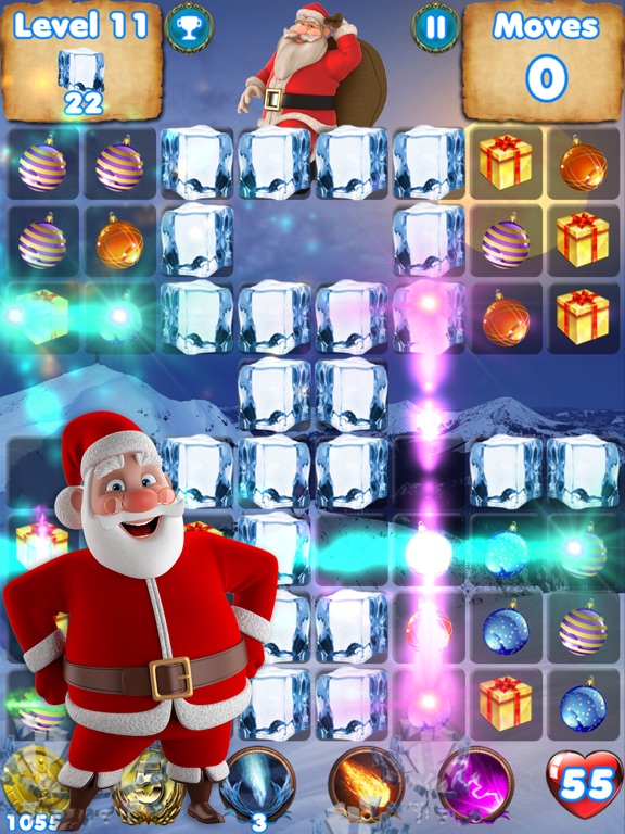 Screenshot #6 pour Santa Claus vous appelle - 3D jeux de Noël tracker