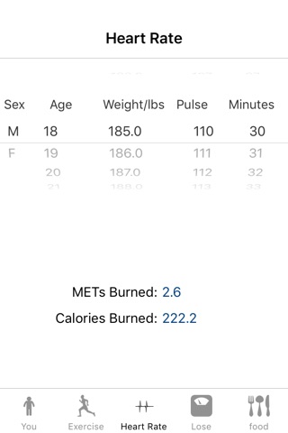 How Many Calories Calorie Calculator screenshot 3