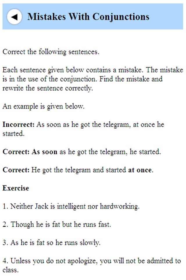 Common Mistakes in English screenshot 4