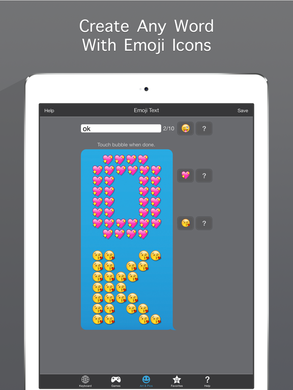 Emojis for iPhone iPad screenshot 5 - Social Networking app