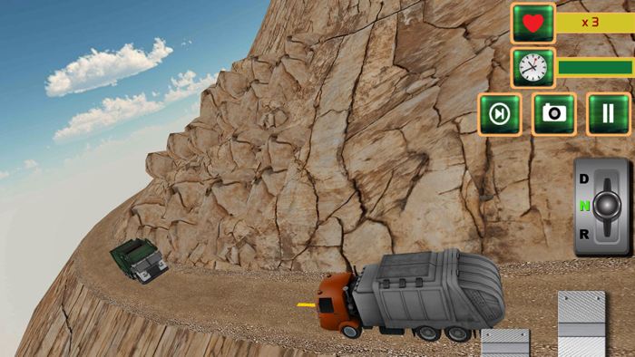 Off Road Garbage Truck 3D