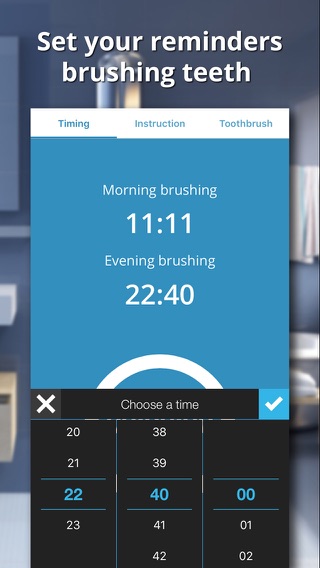 Healthy Teeth - Tooth Brushing Reminder with timerのおすすめ画像1