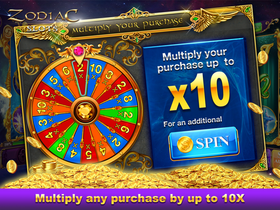 Zodiac Slots™ - FREE Las Vegas Casino Game iPad app afbeelding 5