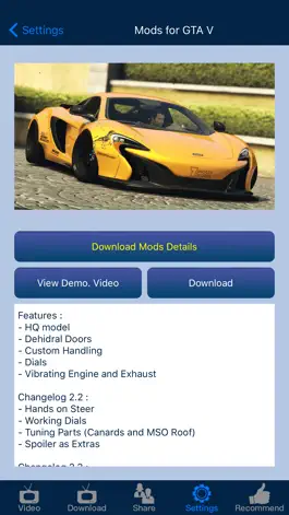 Game screenshot Mods for Grand Theft Auto V hack