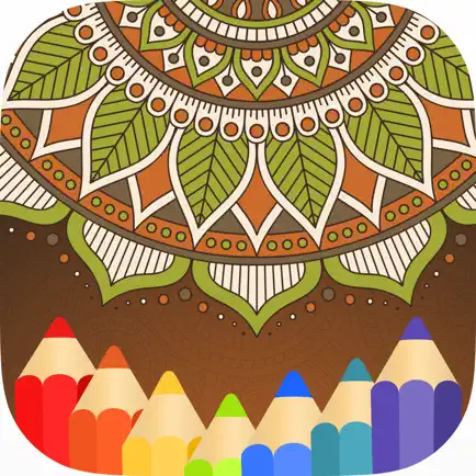Mandala Coloring Books Color Therapy for Adults Cheats